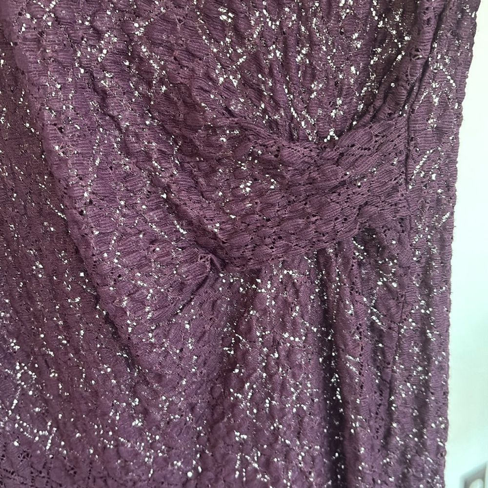Anthropologie Deletta Sheer Ruched Side Textured Sweater NWOT Size M - Picture 3 of 7